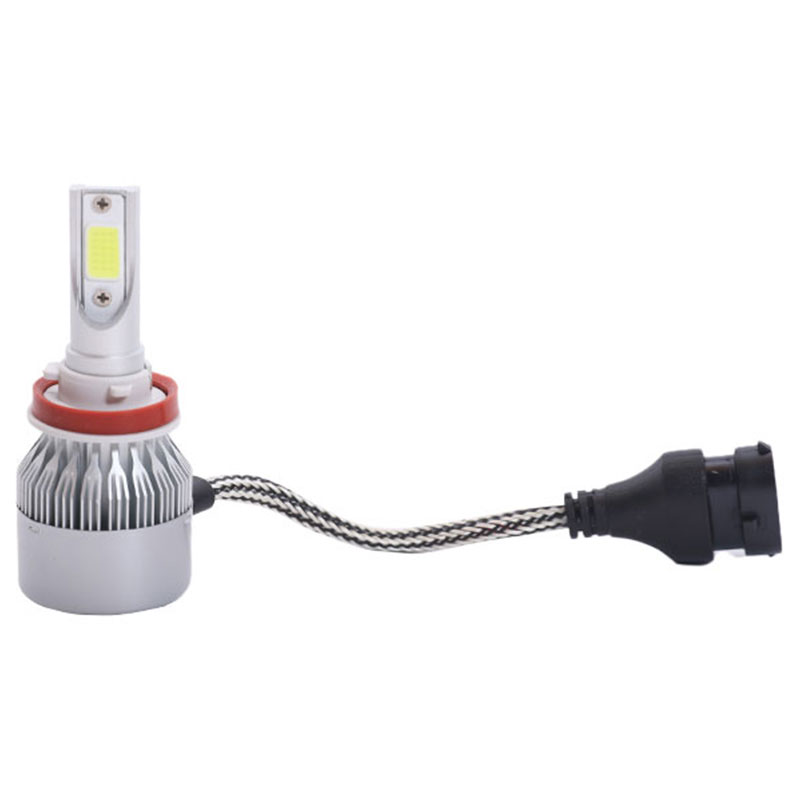 H11-Chiếu sáng đầu xe-Đèn pha LED C6